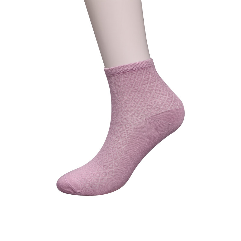 Mekana najlonska torba od bambusovih vlakana, tanke male dijamantne ženske čarape za slobodno vrijeme, ručno šivane ženske čarape WSD1689