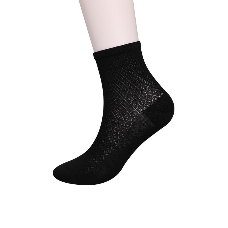 Mekana najlonska torba od bambusovih vlakana, tanke male dijamantne ženske čarape za slobodno vrijeme, ručno šivane ženske čarape WSD1689