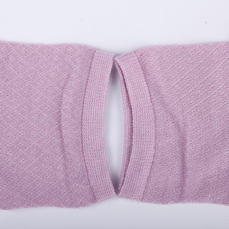 Mekana najlonska torba od bambusovih vlakana, tanke male dijamantne ženske čarape za slobodno vrijeme, ručno šivane ženske čarape WSD1689